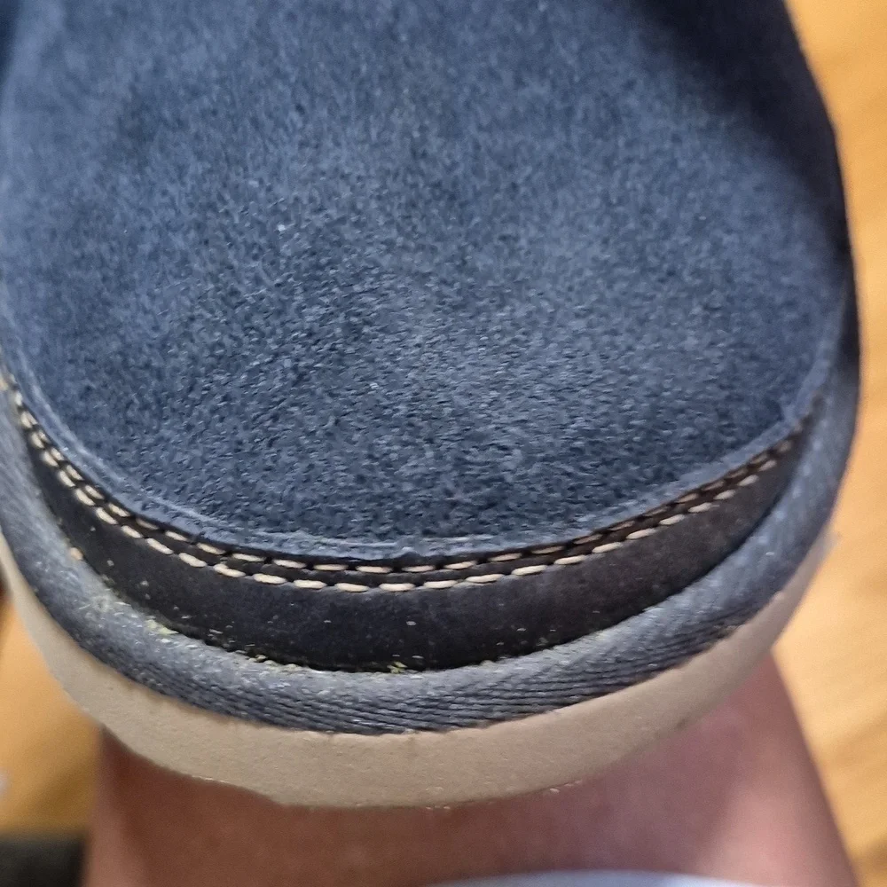 UGG Men's Sz. 12 Neumel Unlined Leather Chukka Boot In Dark Blue